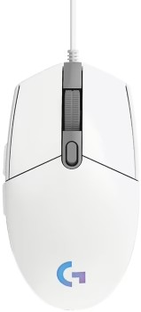 Logitech-Lightsync-Gaming-Mouse-G203-White on sale