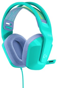 Logitech-Wired-Gaming-Headset-G335-Mint on sale