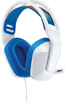 Logitech-Wired-Gaming-Headset-G335-WhiteBlue on sale