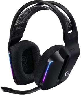Logitech-Lightspeed-Wireless-Gaming-Headsets-G733-Black on sale