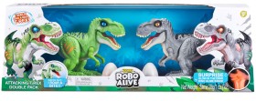 2-Pack-Zuru-Robo-Alive-Attacking-T-Rex-Series-2-Dinosaur-Toy on sale