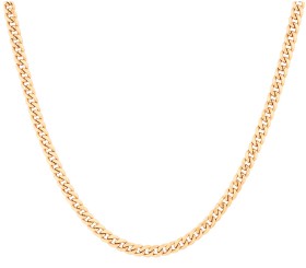 45cm-18-45mm-Width-Hollow-Miami-Curb-Chain-in-10kt-Yellow-Gold on sale