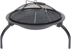 Fire-Pit-with-Grill on sale