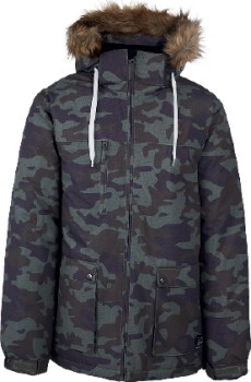 Chute-Mens-Boulders-II-Snow-Jacket-Army-Camo on sale