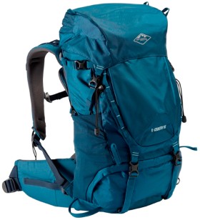 Mountain-Designs-55L-Technical-Hiking-Pack-Blue on sale
