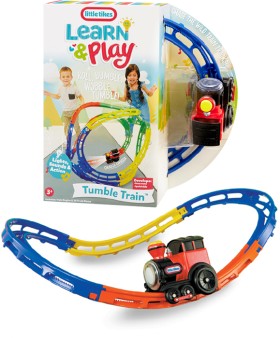 NEW-Little-Tikes-Tumble-Train-with-Lights-and-Sound on sale