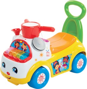 Fisher-Price-Music-Parade-Ride-On-Yellow on sale