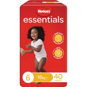 Huggies-Essentials-Nappies-40-Pack on sale