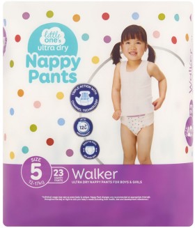 Little-Ones-Ultra-Dry-Nappy-Pants-23-Pack on sale