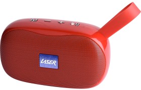 Laser-TWS-Bluetooth-Pocket-Speaker-Red on sale