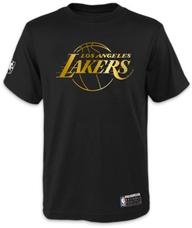 NBA-Essentials-Foil-Logo-Short-Sleeve-Tee-Los-Angeles-Lakers on sale