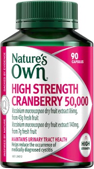 Natures-Own-High-Strength-Cranberry-50000-90-Caps on sale