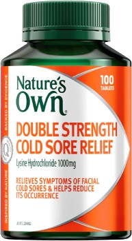 Natures-Own-Double-Strength-Cold-Sore-Relief-100-Tabs on sale