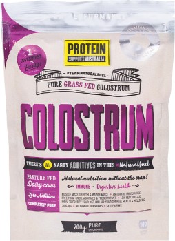Protein-Supplies-Aust-Colostrum-Grass-Fed-Pure-200g on sale