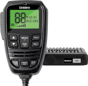 Uniden-5W-80CH-Heavy-Duty-Compact-UHF-CB-Radio-with-Remote-Speaker-Mic on sale