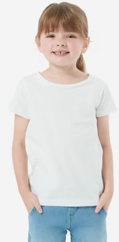 Short-Sleeve-Plain-T-shirt on sale