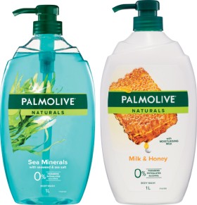 Palmolive-Shower-Gel-or-Milk-1-Litre-Selected-Varieties on sale