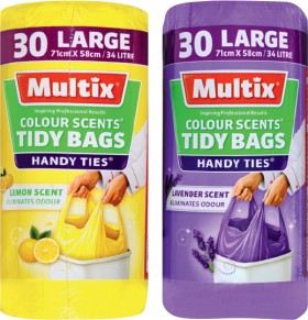 Multix-Colour-Scents-Tidy-Bags-30-Pack-Selected-Varieties on sale