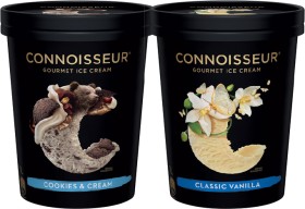 Connoisseur-Gourmet-Ice-Cream-1-Litre-Selected-Varieties on sale