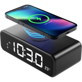 NEW-Tonic-Alarm-Clock-10W-Wireless-Phone-Charger on sale