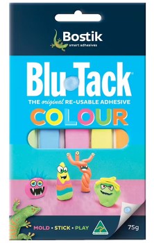 Bostik-Blu-Tack-Colour-75g on sale