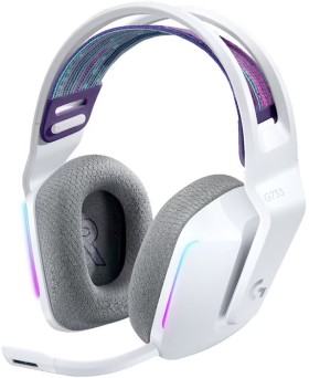 Logitech-G733-Wireless-Headset-White on sale