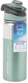 Smash+Blue+Stainless+Steel+Explorer+Bottle+530mL+Sage