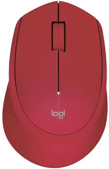 Logitech+Wireless+Mouse+Red