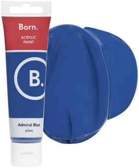 Born-Acrylic-Paint-60mL-Admiral-Blue on sale