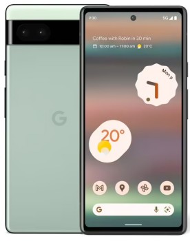 Google-Pixel-6a-in-Sage-Green on sale