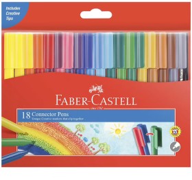 Faber-Castell+Connector+Pens+18+Pack