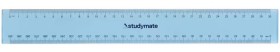 Studymate+Plastic+Ruler+30cm+Fluoro+Blue