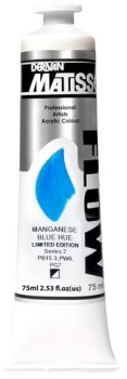 Derivan+Matisse+Flow+Paint+75mL+Manganese+Blue