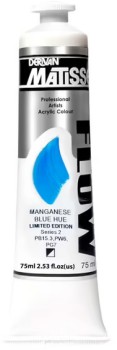 Derivan-Matisse-Flow-Paint-75mL-Manganese-Blue on sale