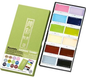Kuretaki-Gansai-Tambi-Watercolours-II-12-Pack on sale