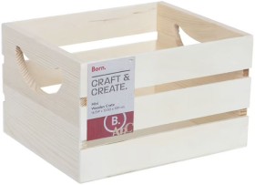 Born-Mini-Wooden-Crate on sale