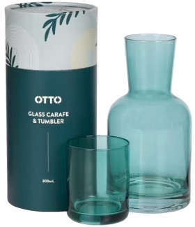 Otto-Wellness-Carafe-with-Tumbler-Dark-Green on sale