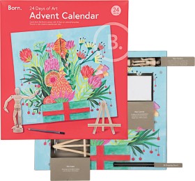 Born-24-Days-of-Art-Advent-Calendar on sale