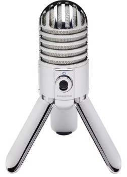 Samson-Meteor-USB-Studio-Microphone-Silver on sale