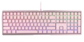 CHERRY-MX-30-S-RGB-Gaming-Keyboard-Red-Silent-Switch-Pink on sale