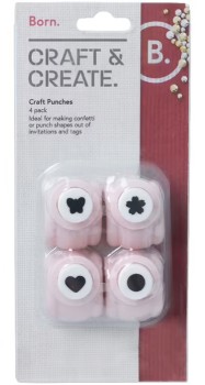 Born-Craft-Punchers-4-Pack on sale