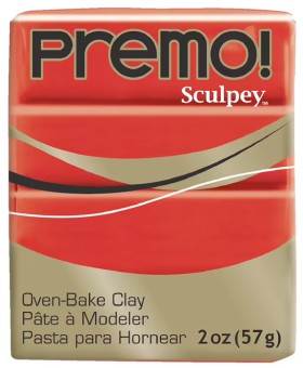 Sculpey+Premo+Modelling+Clay+57g+Cadmium+Red