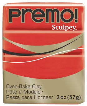 Sculpey-Premo-Modelling-Clay-57g-Cadmium-Red on sale