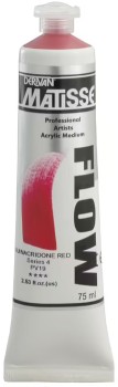 Derivan-Flow-Paint-75mL-Quinacridone-Red on sale