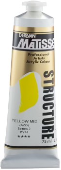 Derivan+Structure+Paint+75mL+Yellow