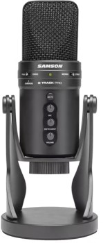 Samson-G-Track-Pro-USB-Microphone-with-Audio-Interface-Black on sale