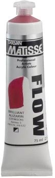 Derivan-Flow-Paint-75mL-Brilliant-Alizarin on sale