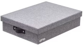 Otto-Recycled-A4-Storage-Box-Grey on sale