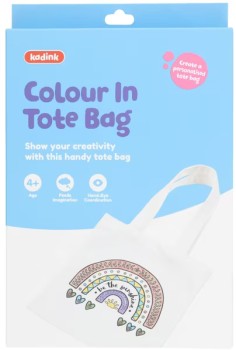 Kadink-Colour-In-Tote-Bag-Kit on sale