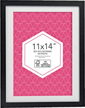 Promenade-Frame-11-x-14-with-A4-Opening-Black on sale
